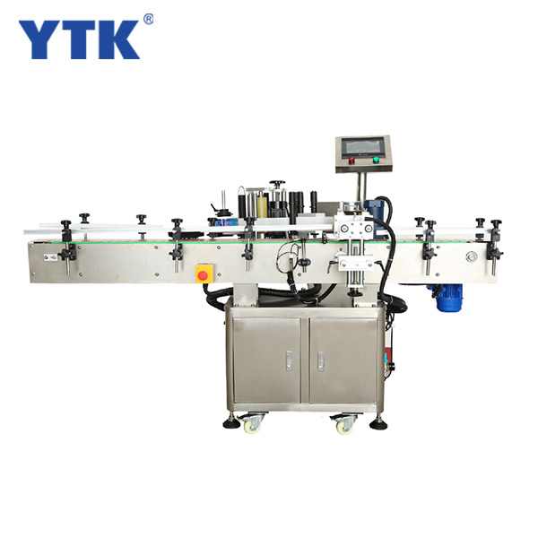 YTK-260 Full automatic round bottle sticker labeling machine,stick printing machine price 