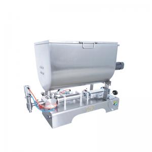 Pneumatic Agitator Motor Tomato Paste Filler Mixer Filling Machine Peanut Butter Jar Filling Machine Bottling