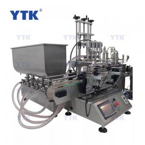 Automatic Desktop Cream Water Juice Plastic Bottle Chili Sauce Paste Honey Price Hand Saniter Filling Machine 