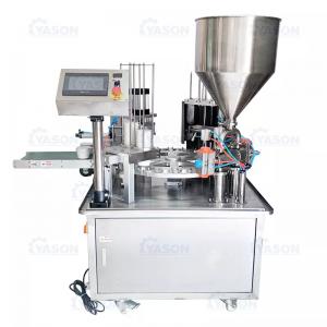 Full-automatic cup paste filling and sealing machine 