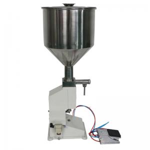YTK A02 Hand Operated Filling Machine Manual Cosmetic Paste Sausage Cream Liquid Filling Supply