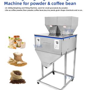 1200D Coffee Bean  Flour Weight And Filling Machine 