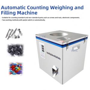 CW50 Semi Automatic Plastic Particles Capsules Tablets Dosing Machine Pills Counting Weighting And Filling Machine 