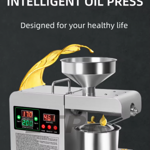LT-X8S High Efficiency Mini Cold Oil Press Machine Small Extraction Commercial Peanut  Pumpkin Palm Sunflower Black Seed Olive