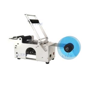 MT50 Semi-Automatic Round Bottle Sticker Labeling Machine Jars Cans Label Applicator For Food Cosmetics Small Business CE