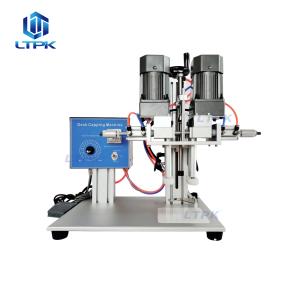 6100 Semi-Automatic Screw Capping Machine Chubby Gorilla Duckbill Dropper Unicorn Bottles Capper CaP Sealing Desktop Sealer